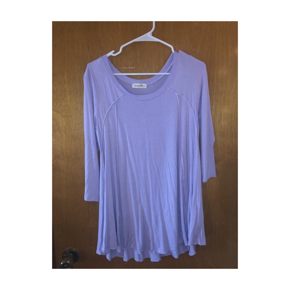 Lavender Piko like top